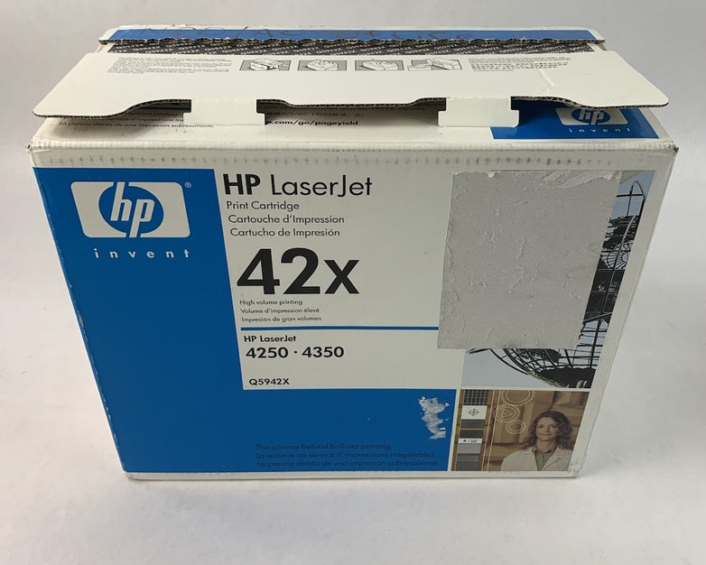 HP LaserJet 42X Q5942X High Volume Black Print Cartridge - Open Box Unused