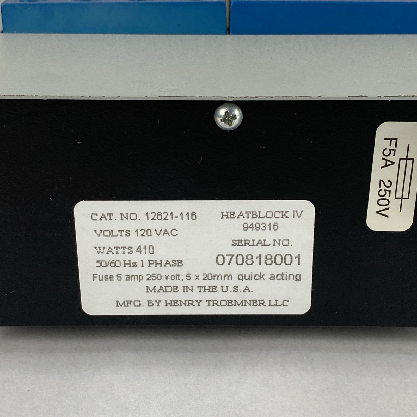 VWR 12621-116 Heatblock IV 949316 Digital Heat Block13
