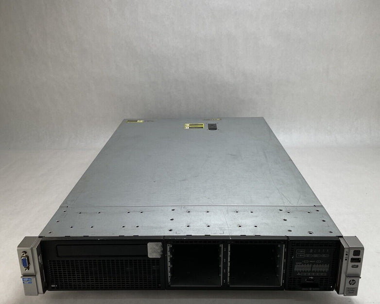 HP Proliant DL380P Gen8 Server 2x Intel E5-2609 2.4GHz 32GB RAM No HDD No OS