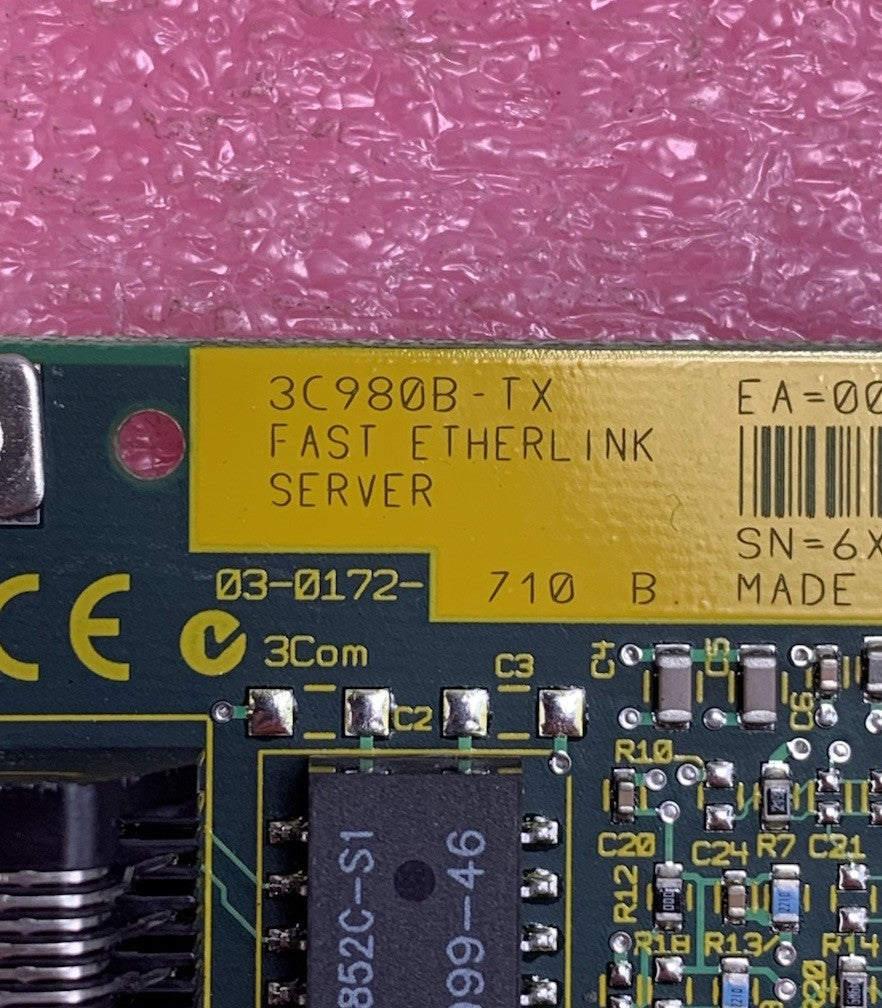 3COM 3C980B-TX 10/100 PCI Network Adapter Card6