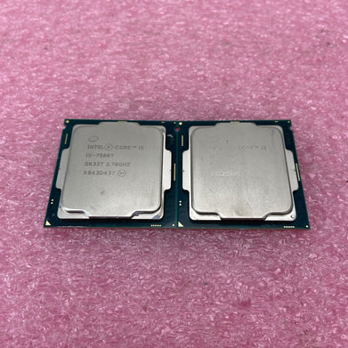 Lot of 2 Intel Core i5-7500T SR337 2.7GHz Desktop CPU