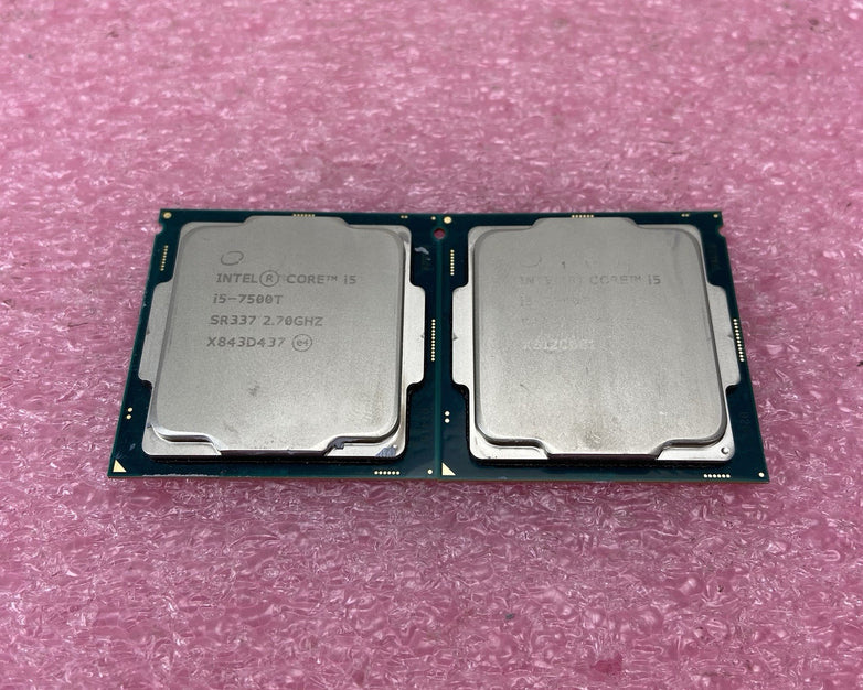 Lot of 2 Intel Core i5-7500T SR337 2.7GHz Desktop CPU