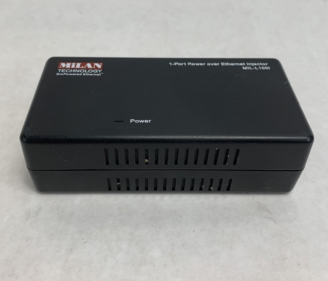 Milan Technology MIL-L100i 1-Port Power over Ethernet Injector1