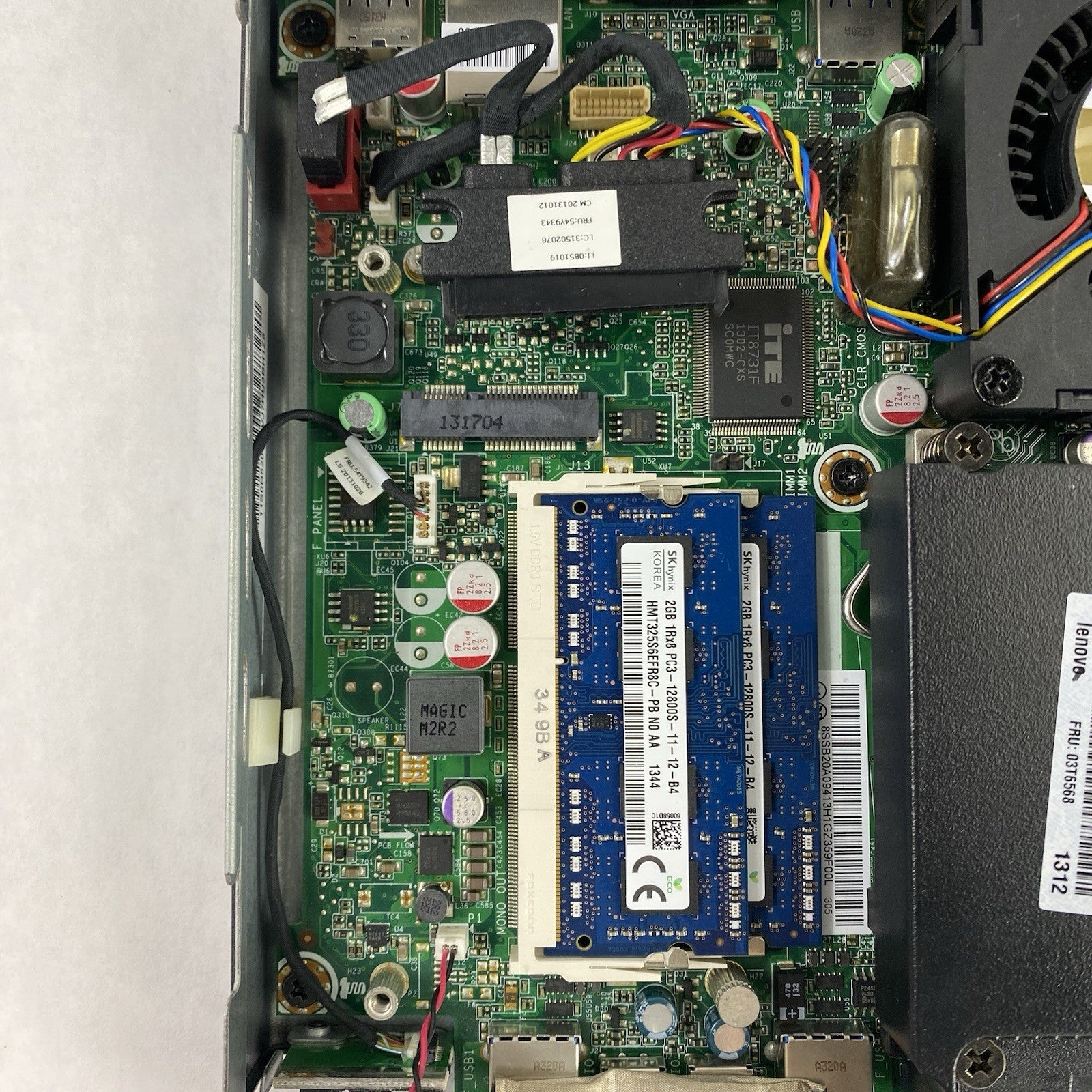 Lenovo ThinkCentre M92P Micro Intel Core i5-3470T 2.9GHz 2x2GB RAM No HDD/OS/AC13