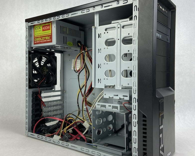 Ultra X-Blaster ATX Mid Tower Computer Case Diaboltek 400W PSU