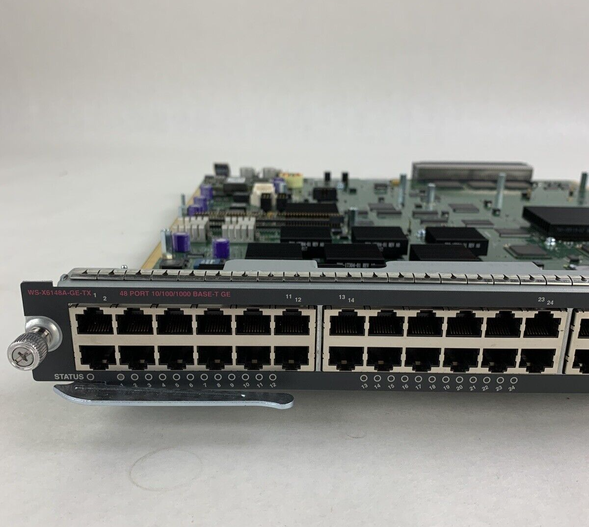 Cisco WS-X6148A-GE-TX 48-Port Ethernet Modular Line Card Box Opened Unsealed