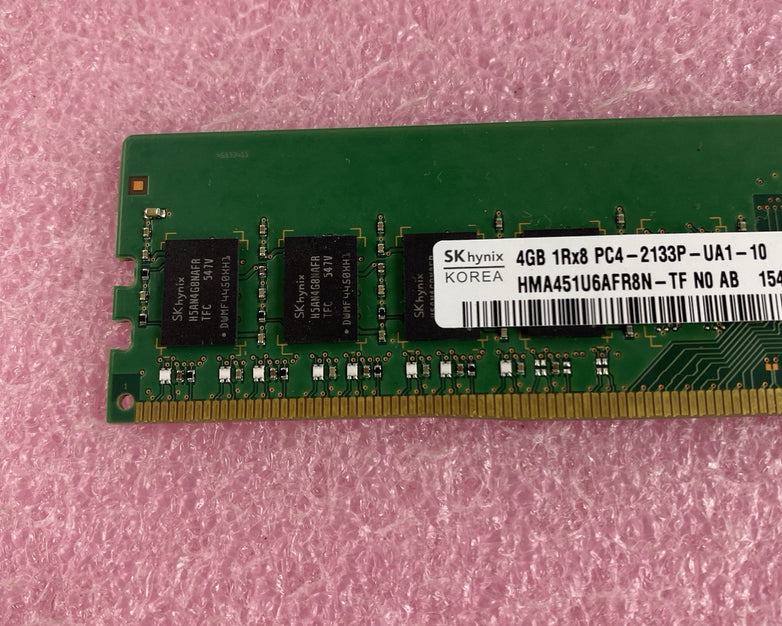 SK Hynix HMA451U6AFR8N-TF 4GB 1Rx8 PC4-2133P-UA1-10 Computer Ram Lot of 2