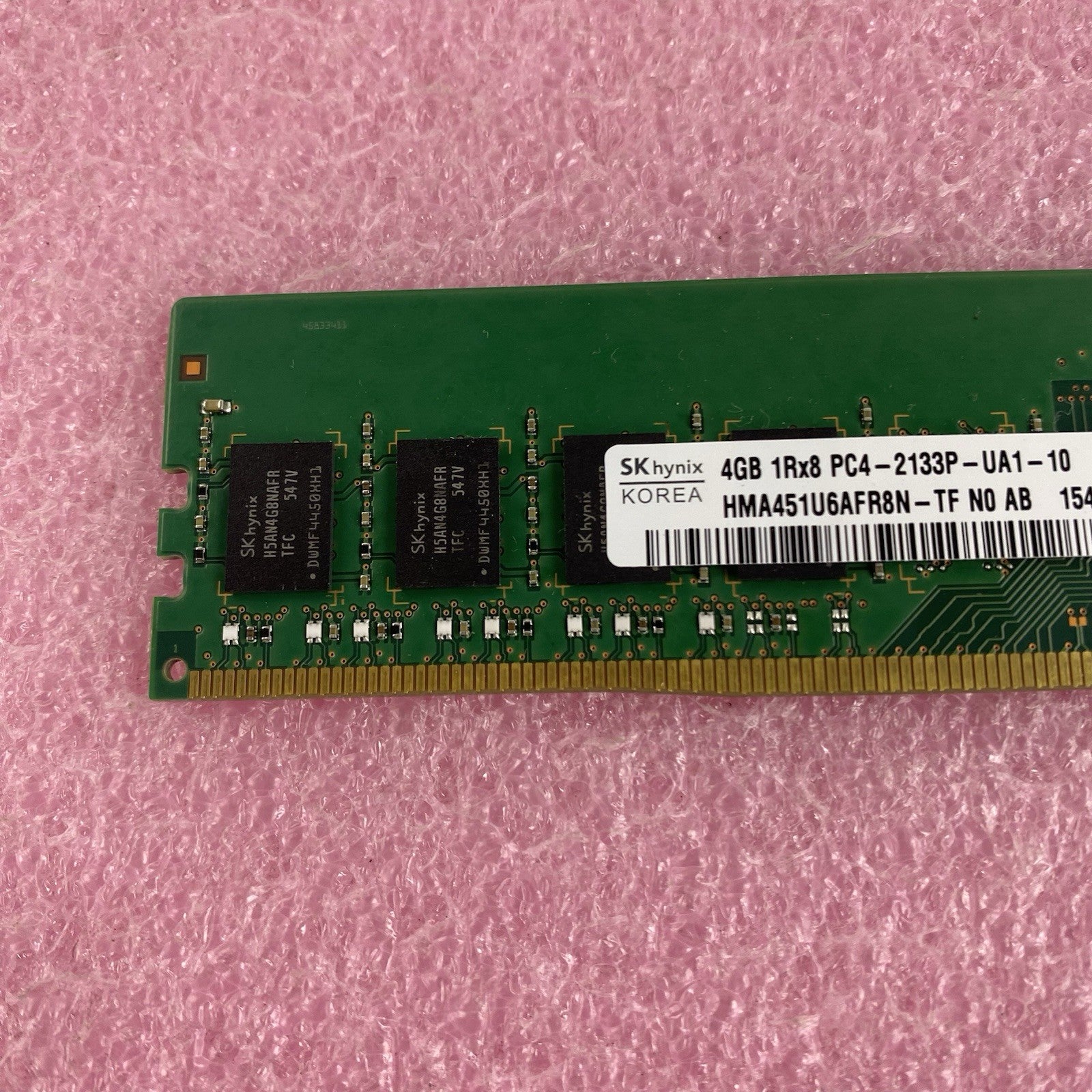 SK Hynix HMA451U6AFR8N-TF 4GB 1Rx8 PC4-2133P-UA1-10 Computer Ram Lot of 24