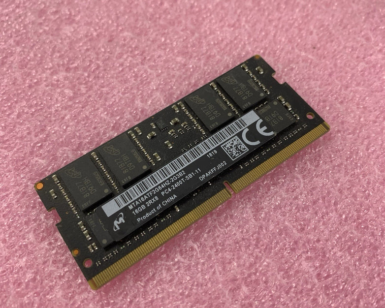 Micron MTA16ATF2G64HZ-2G3B2 16 GB SODIMM PC4-2400 DDR4 Laptop SDRAM