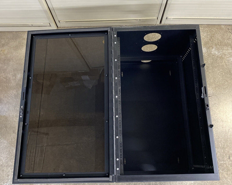 Great Lakes Tinted See-Through Short Server Rack Unit 36"x24"x21"