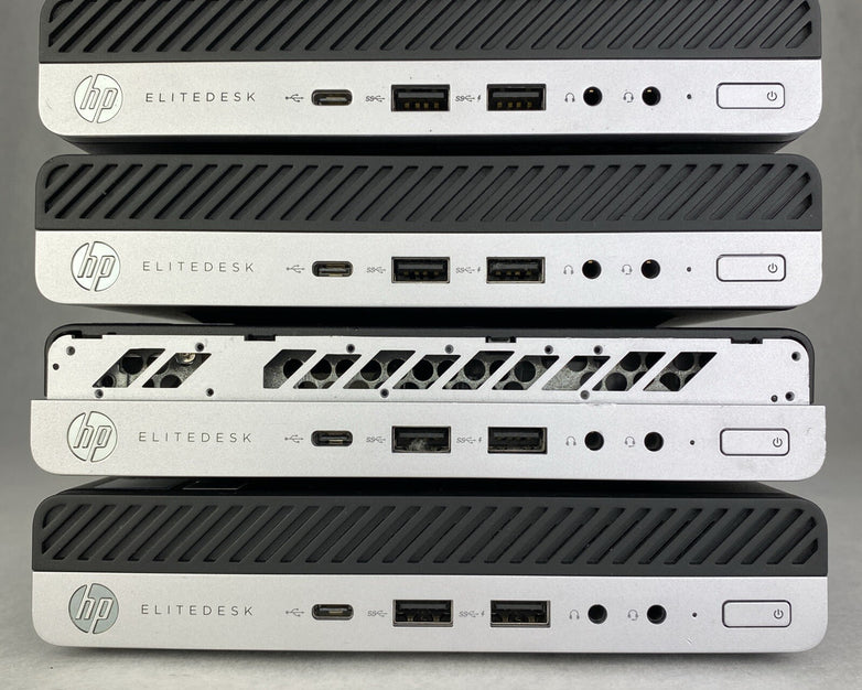 HP EliteDesk 800 G3 Mini Quad Core i5-7500T 2.70GHz 8GB RAM WiFi No HDD Lot Of 4