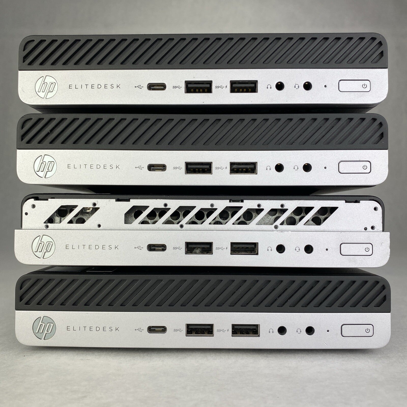 HP EliteDesk 800 G3 Mini Quad Core i5-7500T 2.70GHz 8GB RAM WiFi No HDD Lot Of 4