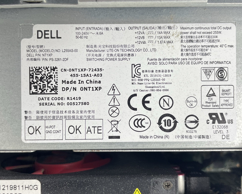 Dell Optiplex 7020 SFF i7-4790 3.60 GHz 4 GB RAM No HDD/OS - Radeon 428B5F