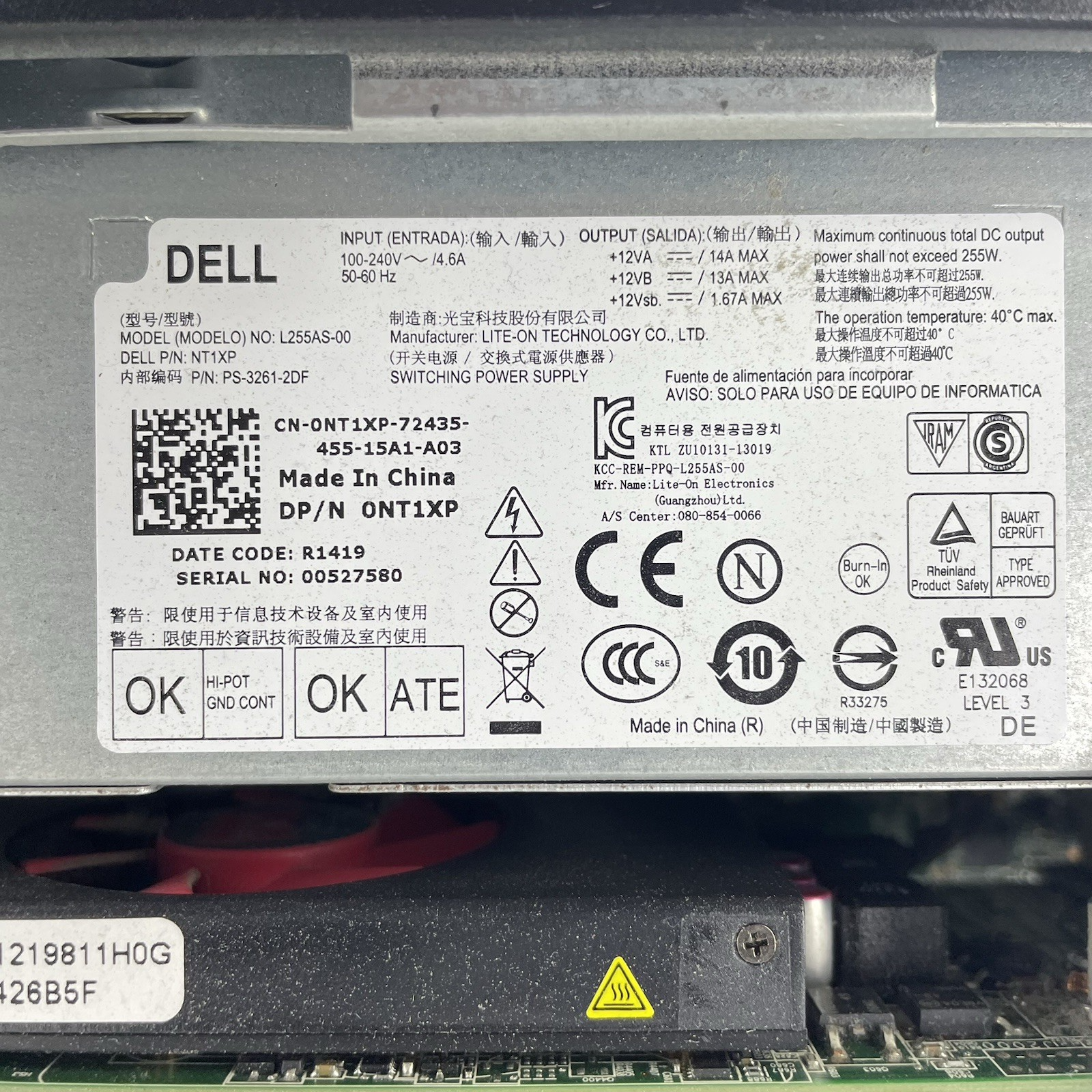 Dell Optiplex 7020 SFF i7-4790 3.60 GHz 4 GB RAM No HDD/OS - Radeon 428B5F10