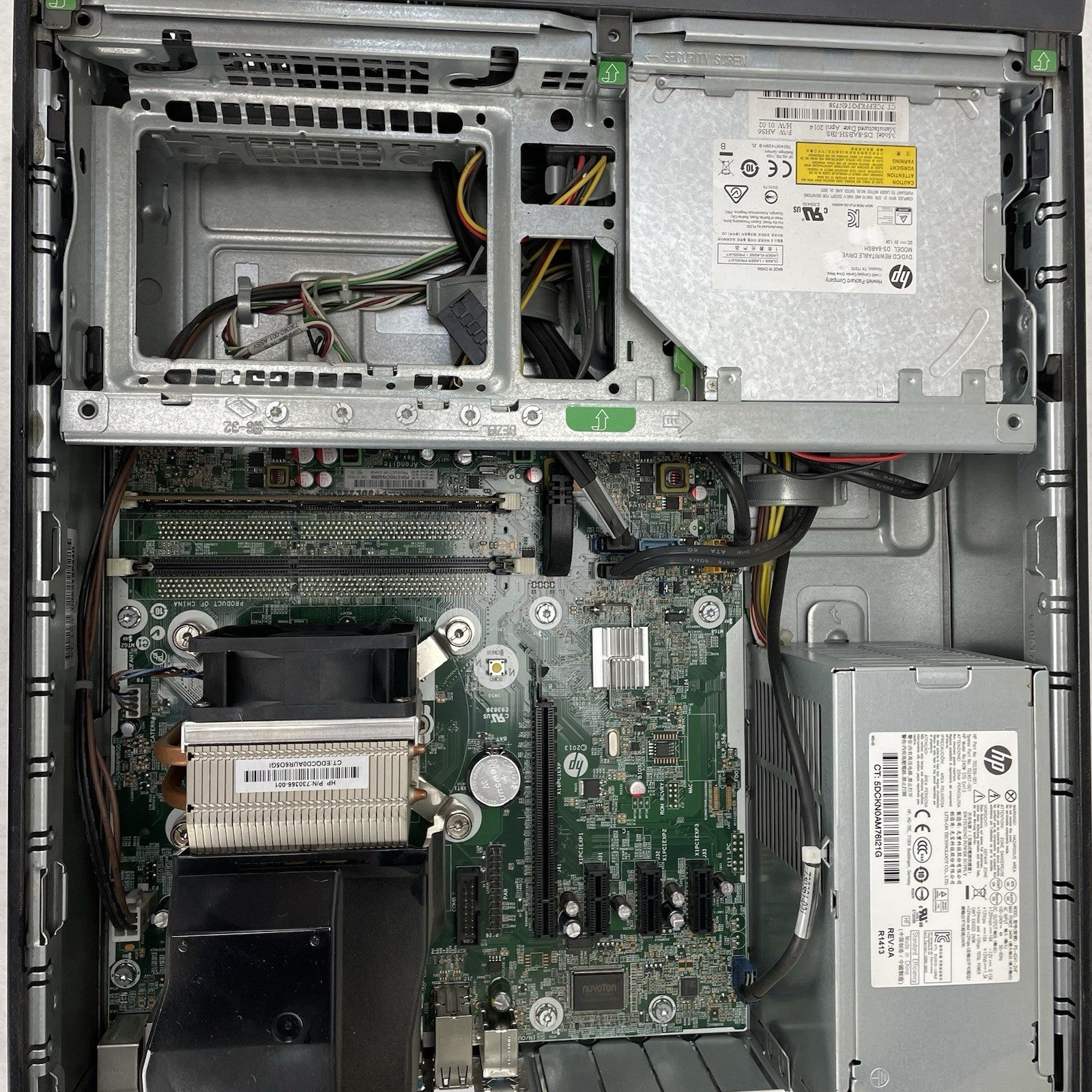 HP ProDesk 400 G1 SFF i3-4130 3.40 GHz 4 GB RAM No HDD No OS