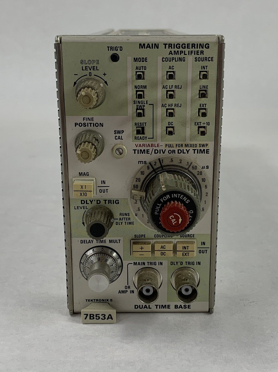 Tektronix 7B53A Dual Time Base