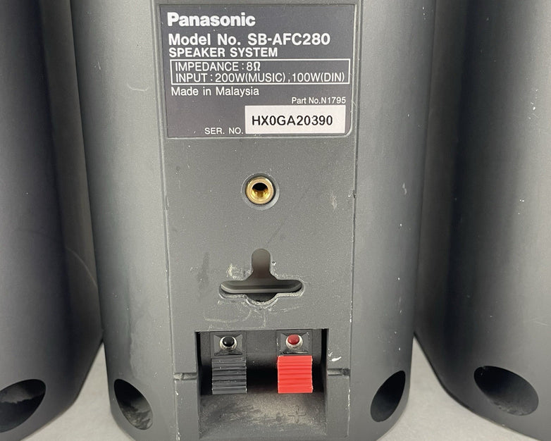 Panasonic SB AFC280 Speakers Tested