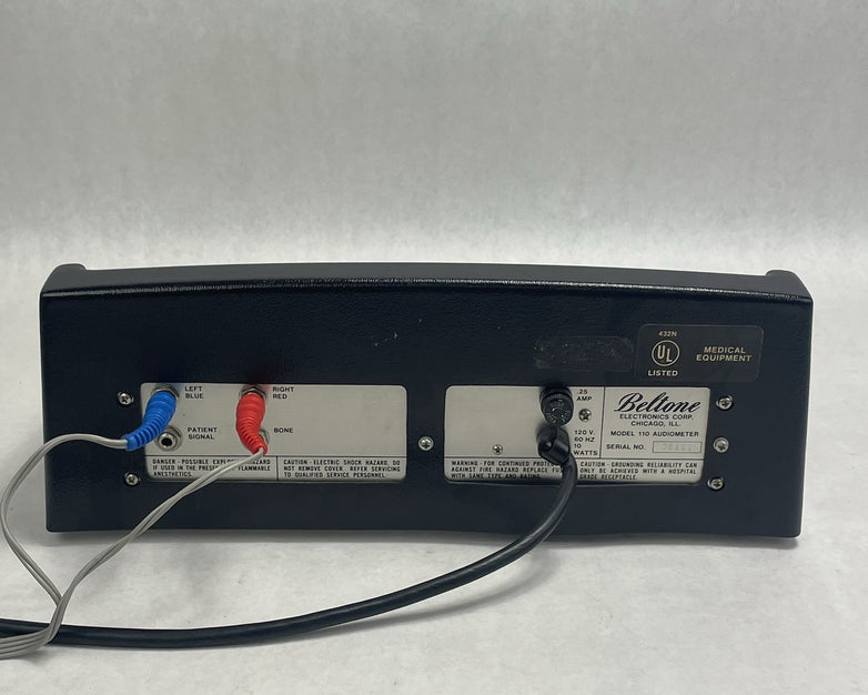 Beltone Model 110 Audiometer w/ Headphones