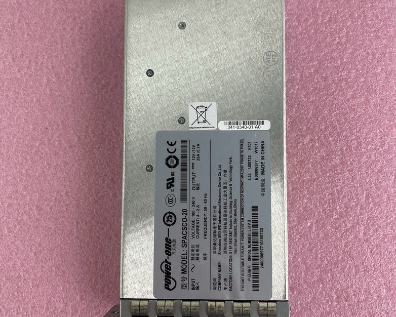 Share Power One SPACSC0-20G Power Supply Lot of 2