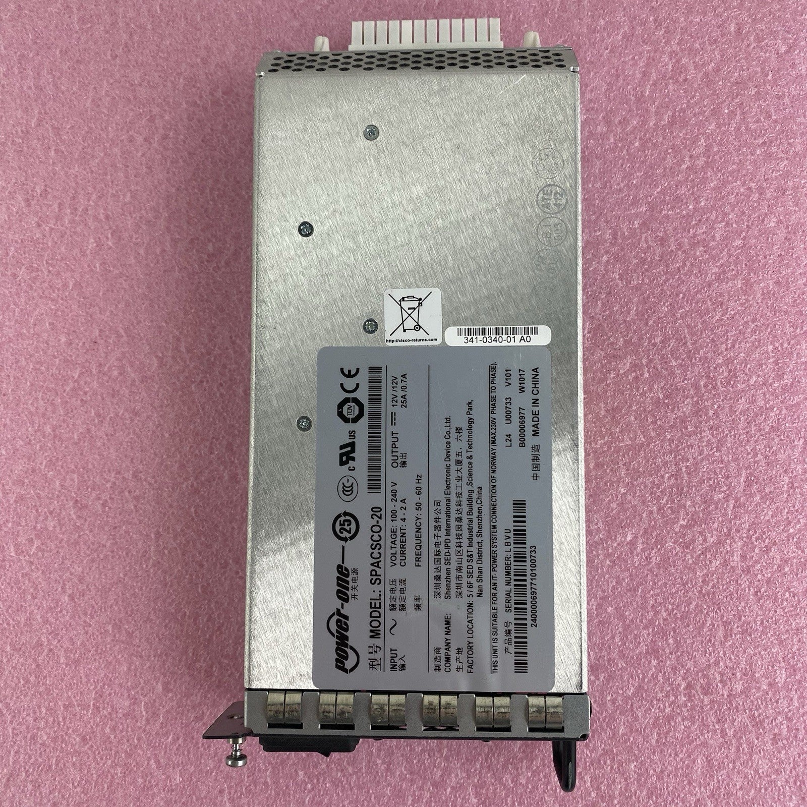  Share Power One SPACSC0-20G Power Supply Lot of 22
