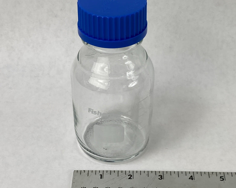 Fisherbrand FB-800-250 Lab Media Graduated Glass Bottles 250mL - 10 Bottles