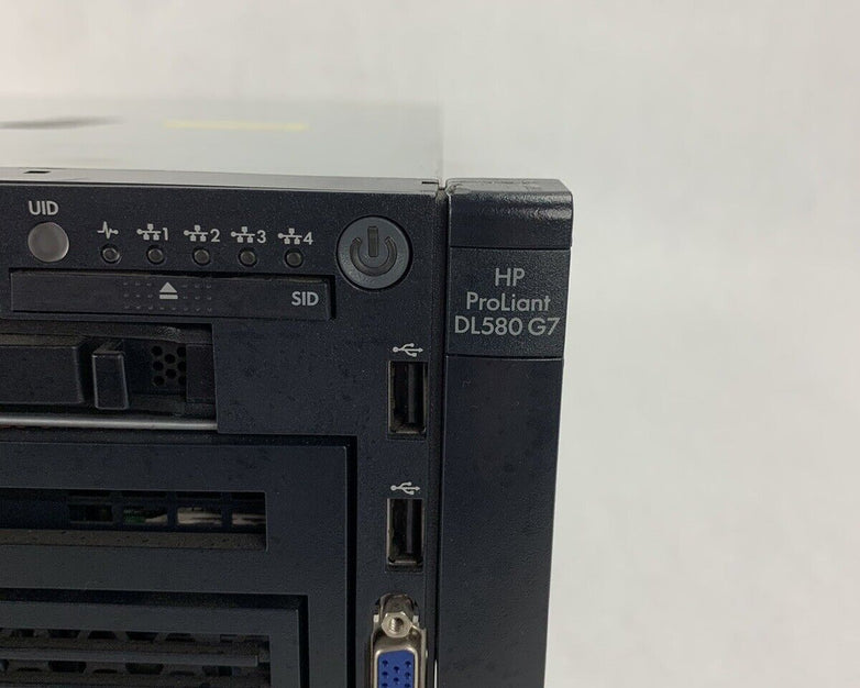 HP Proliant DL580 G7 2x Xeon E7-8867L 2.13 GHz 96 GB RAM No OS NO HDD