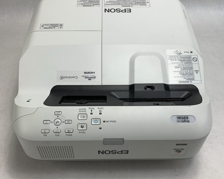 Epson PowerLite 695Wi H740A LCD Lamp Projector 1639 Lamp Hours - No Remote