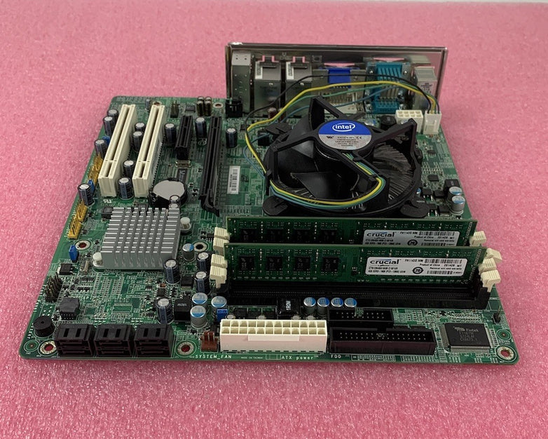 DFI PT330 Motherboard Intel Core i3-550 3.2GHz 8GB RAM w/ Shield