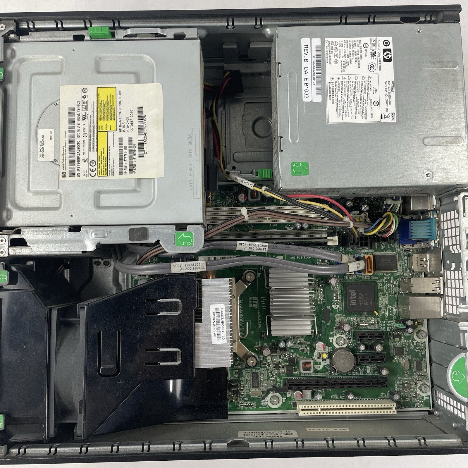 HP Compaq 6000 Pro SFF Core 2 Duo E8500 3.16 GHz 4 GB RAM No HDD/OS9