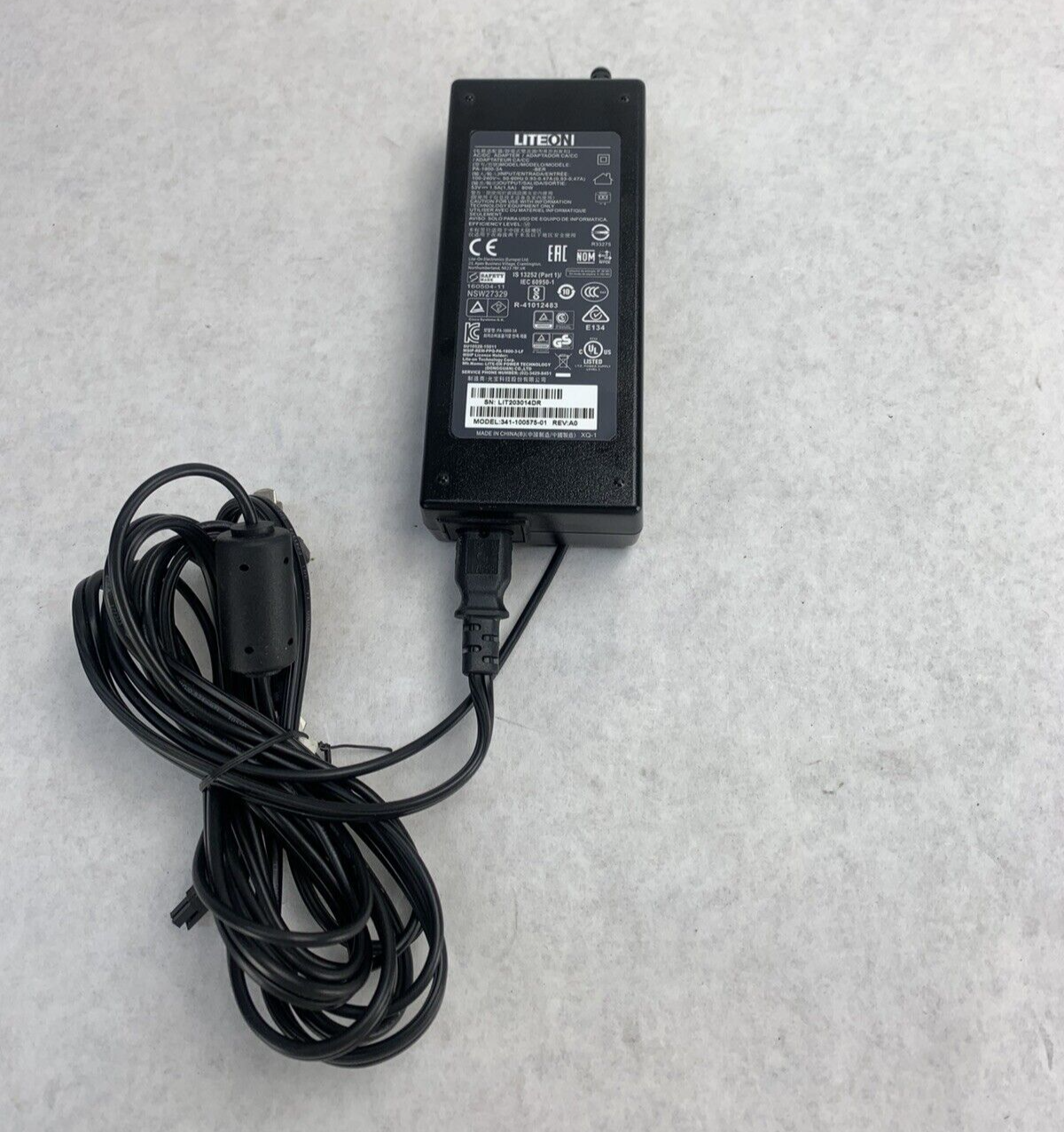 Liteon PA-1800-3A AC/DC Adapter 100-240V 50-60Hz 53V 80W