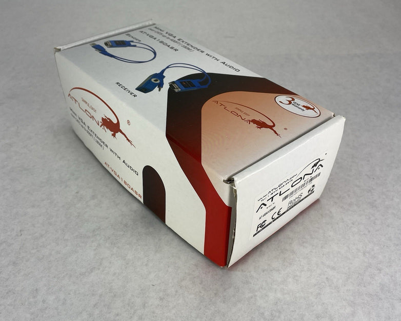 Atlona AT-VGA180ASR VGA Extender with Audio over Cat5 up to 600ft