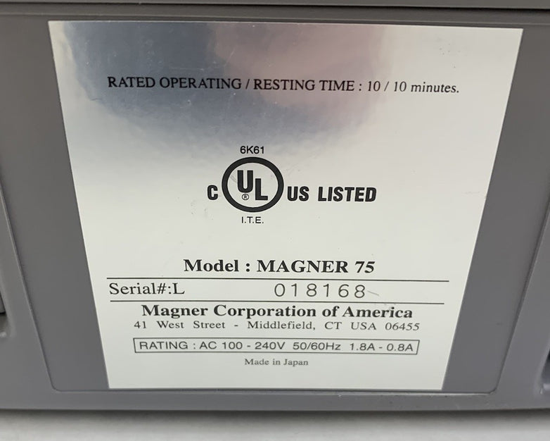 Magner 75 Currency Counter - Broken Plastic