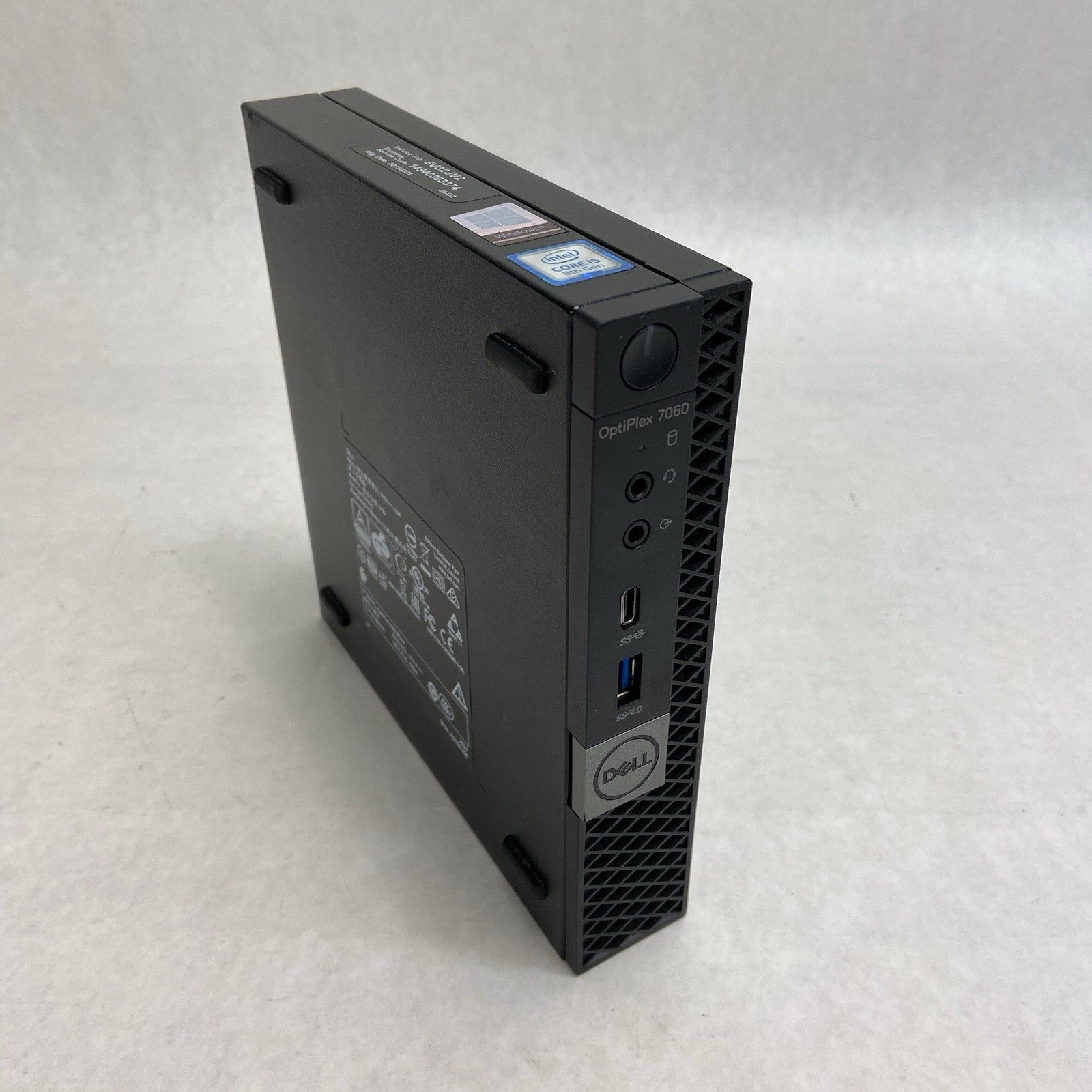 Dell Optiplex 7060 Micro Intel Core i5-8500T 2.1GHz 8GB RAM w/AC No HDD/OS0