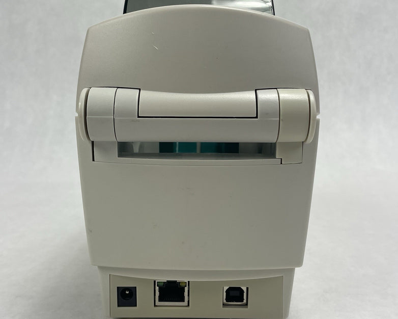 Zebra LP 2824 Z Direct Thermal Barcode Label Printer Tested For Parts No Clamps