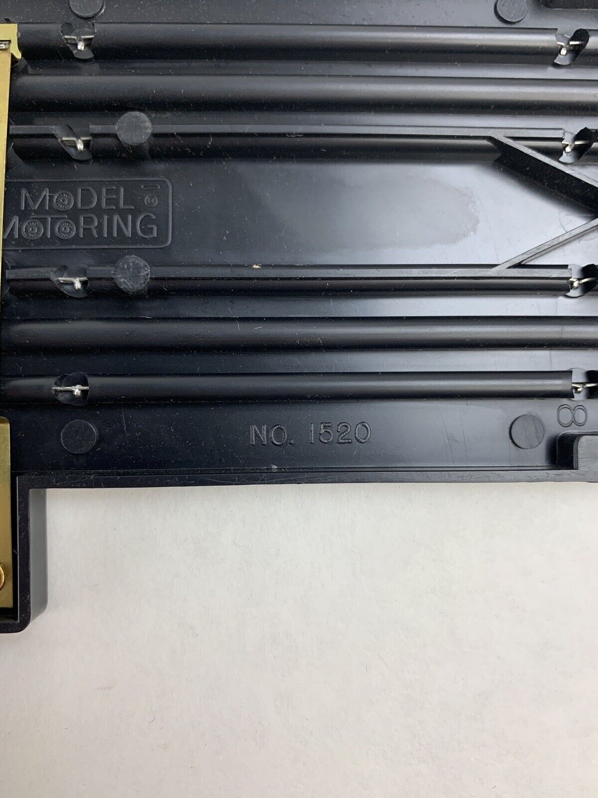 Aurora 1520 Model Motoring 7x Straight Tracks and 1x Terminal Track 9"