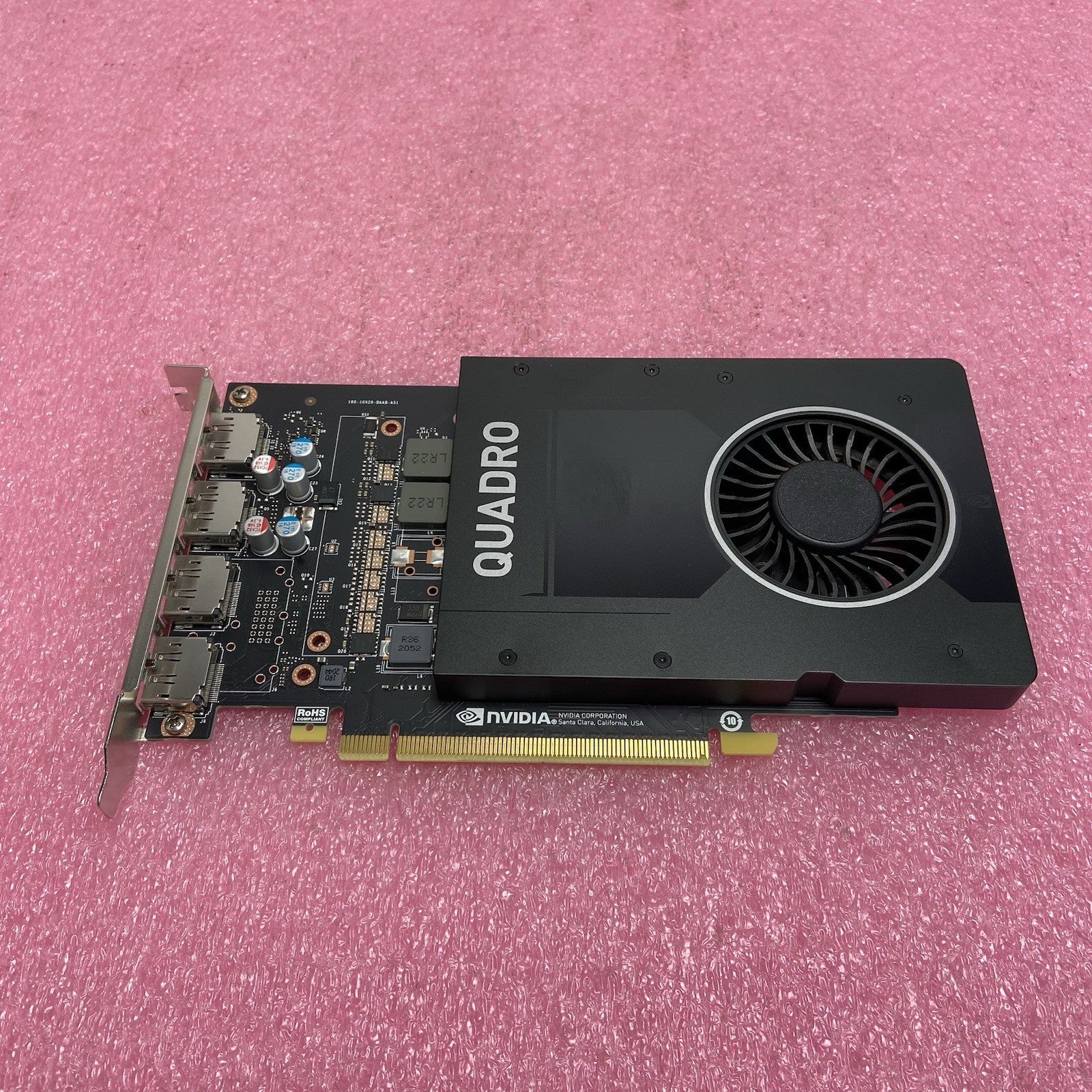 Nvidia Quadro P2200 PG420 5GB GDDR5 PCIe Graphics Card 4x DP 5