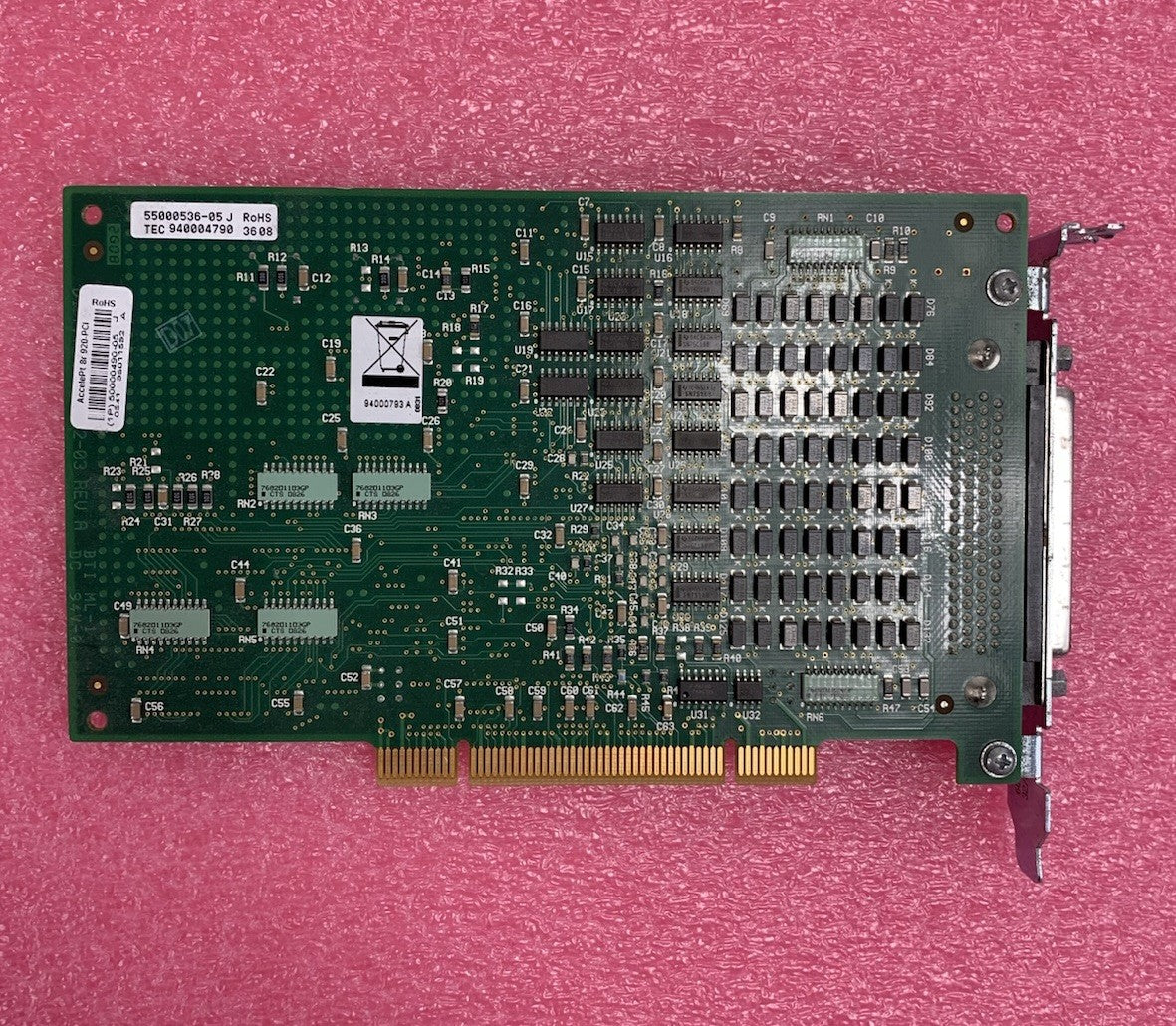 Digi AccelePt 8r 920-PCI 50000490-05 Serial Interface Card7