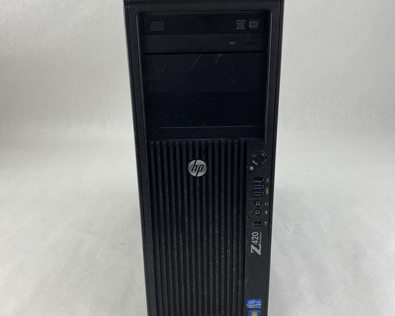 HP Z420 MT Intel Xeon E5-1620 3.6GHz 16GB RAM No HDD No OS No Video Card