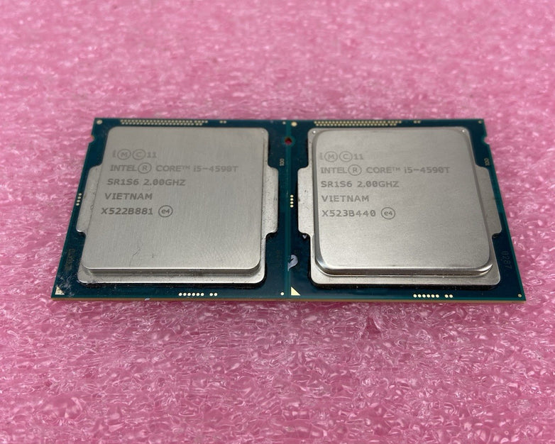 Intel Core i5-4590T SR1S6 2GHz Desktop Processor Lot of 2