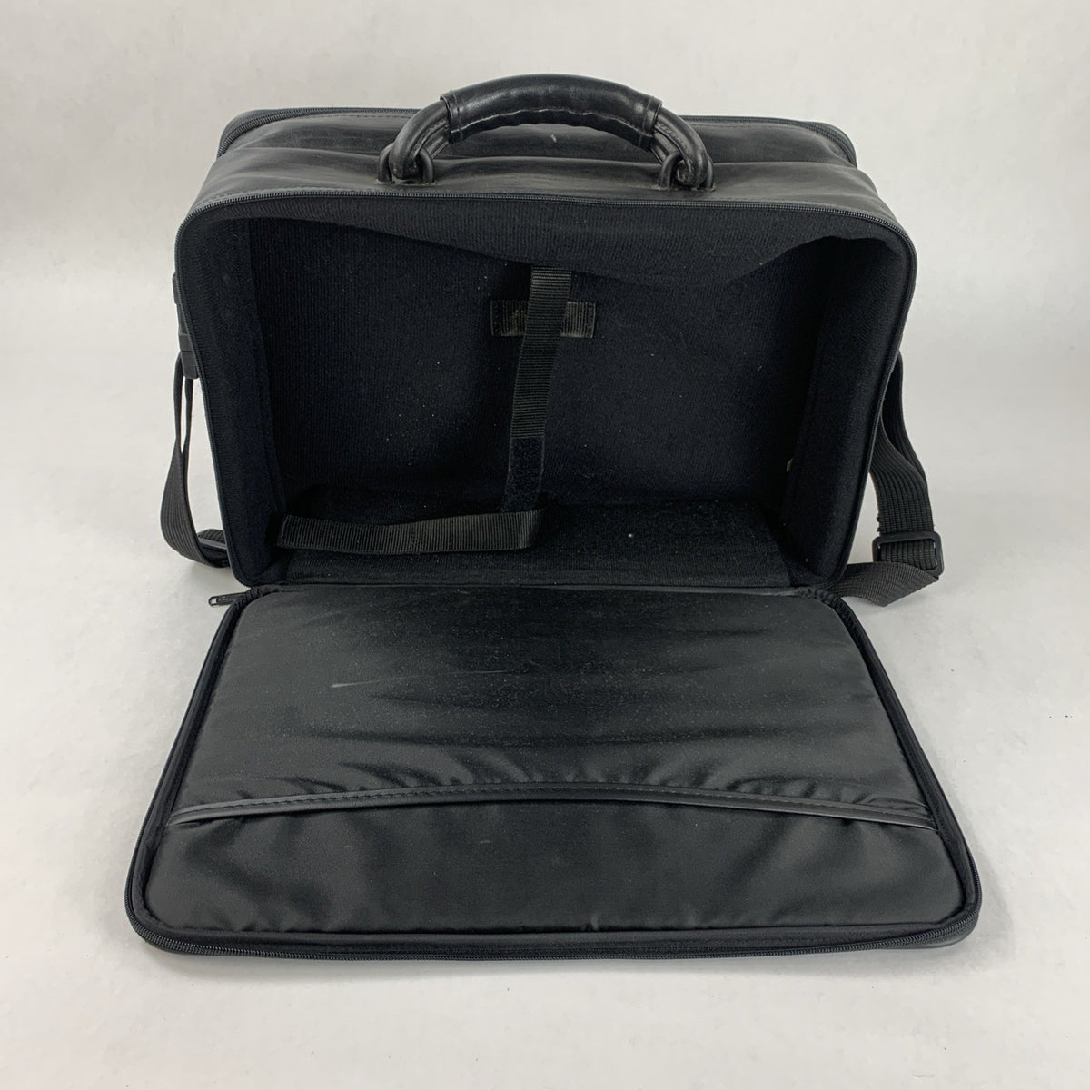 Hewlett Packard HP Office Bag 17” Laptop Briefcase Leather Large Capacity4