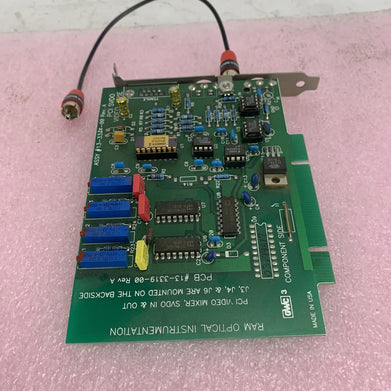 RAM Optical Instrumentation Inc 13-3319-00 PCI Video Mixer