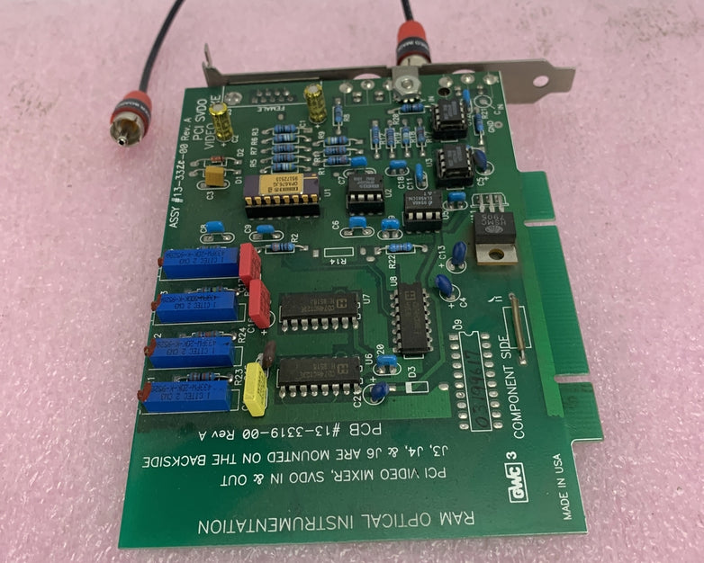 RAM Optical Instrumentation Inc 13-3319-00 PCI Video Mixer