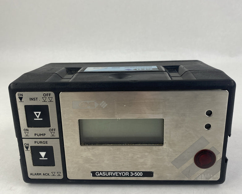GMI Gasurveyor 3 500 Gas Detector Case Missing Components