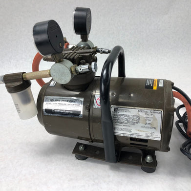 Gelman Instrument Co. Little Giant 13154 Pressure Vacuum Pump Emerson SA55NX