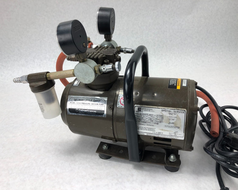 Gelman Instrument Co. Little Giant 13154 Pressure Vacuum Pump Emerson SA55NX