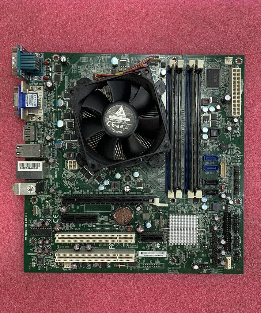 NCR Pocono D-NR6-D021 Motherboard Intel Core i3-2120T 2.6GHz 4GB RAM w/Shield