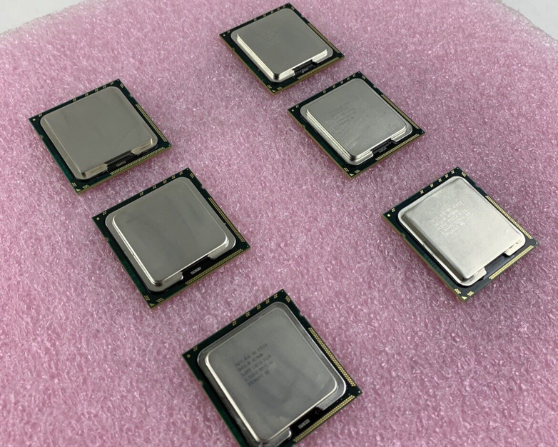 Intel Xeon E5504 Quad Core 2.00GHz LGA1366 Socket CPU Server Processor Lot of 6
