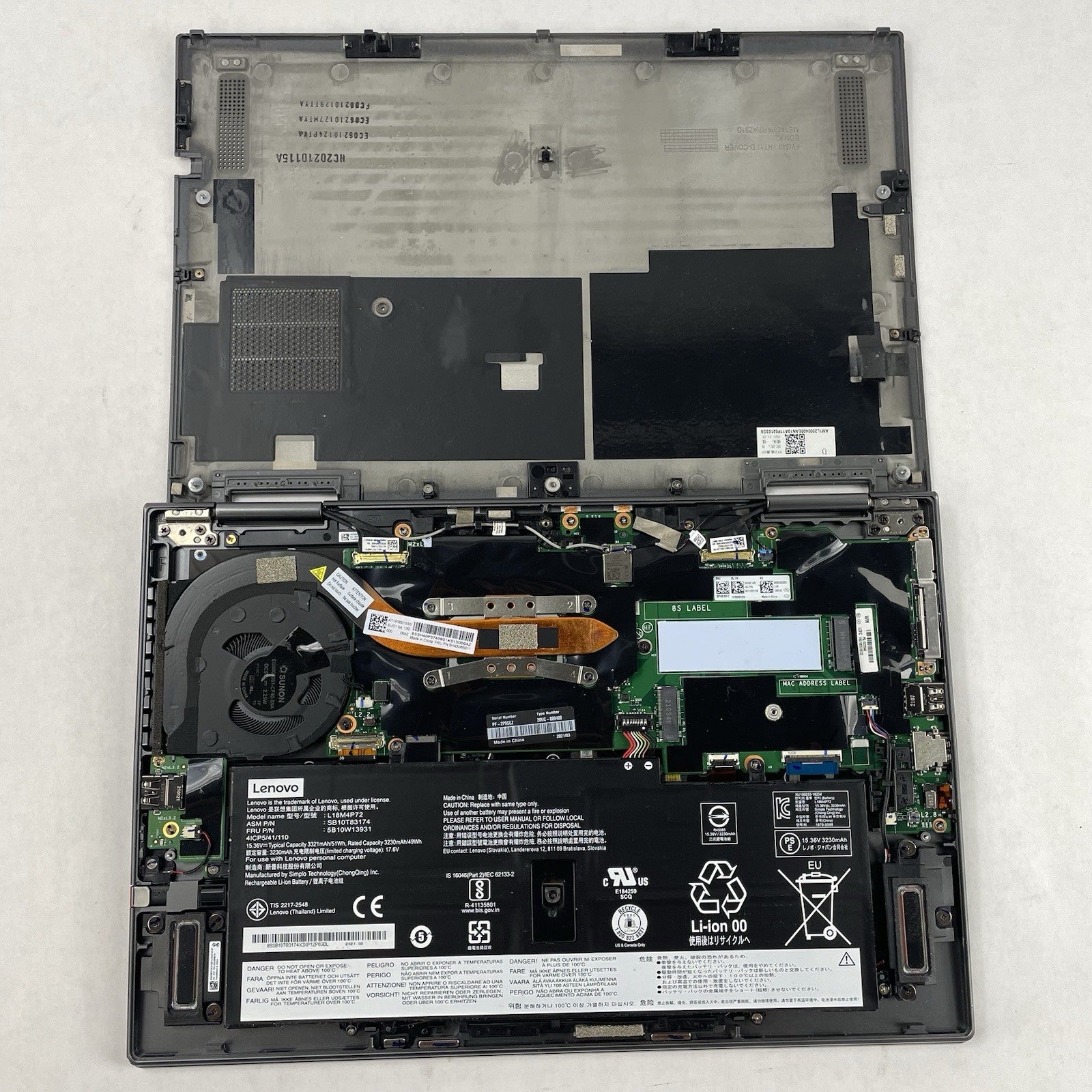 Lenovo ThinkPad X1 Yoga Gen5 14" i5-10310U 1.70 GHz 8 GB RAM No SSD/OS/AC14