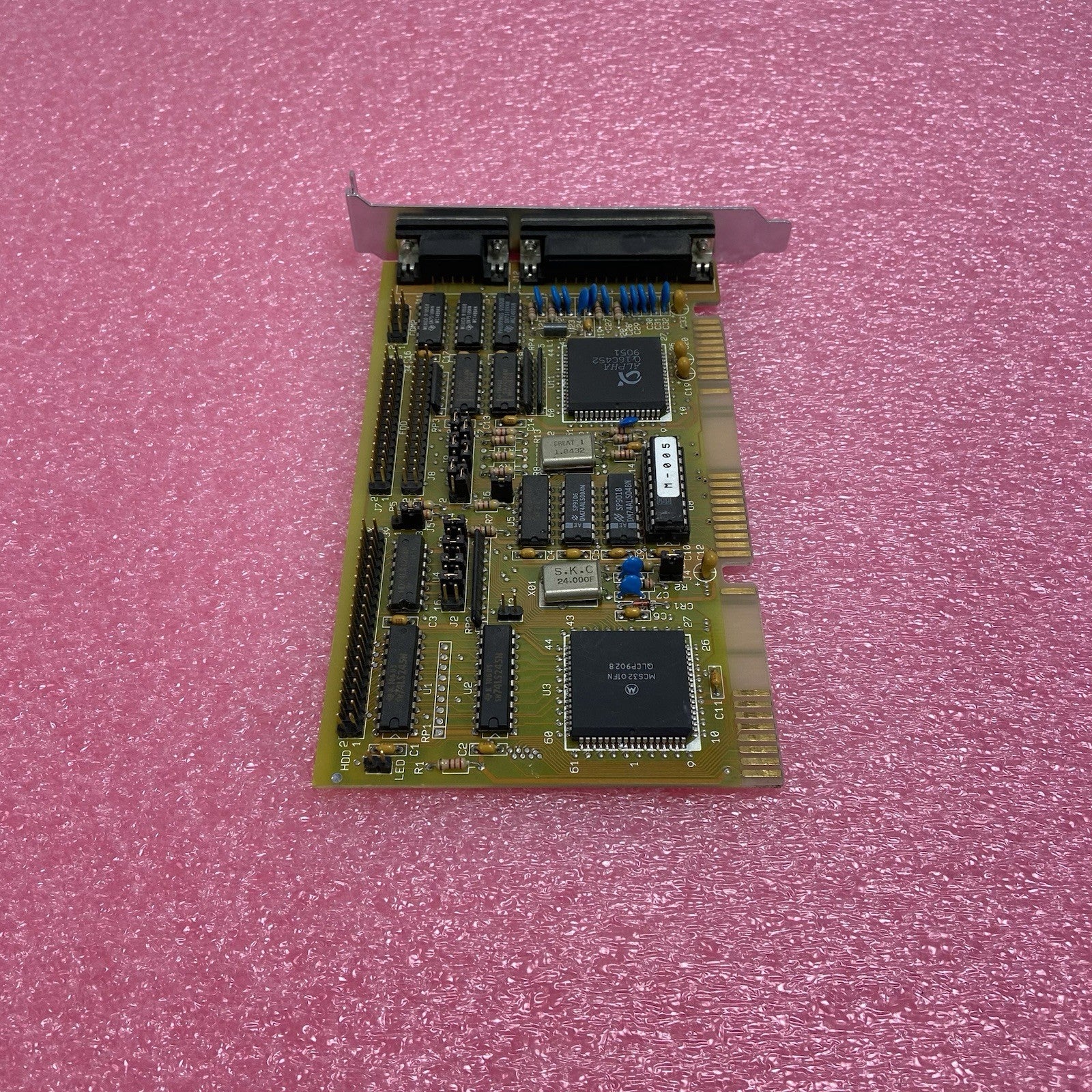 Vintage 16-bit ISA Multi-I/O Controller Card QLCP90287