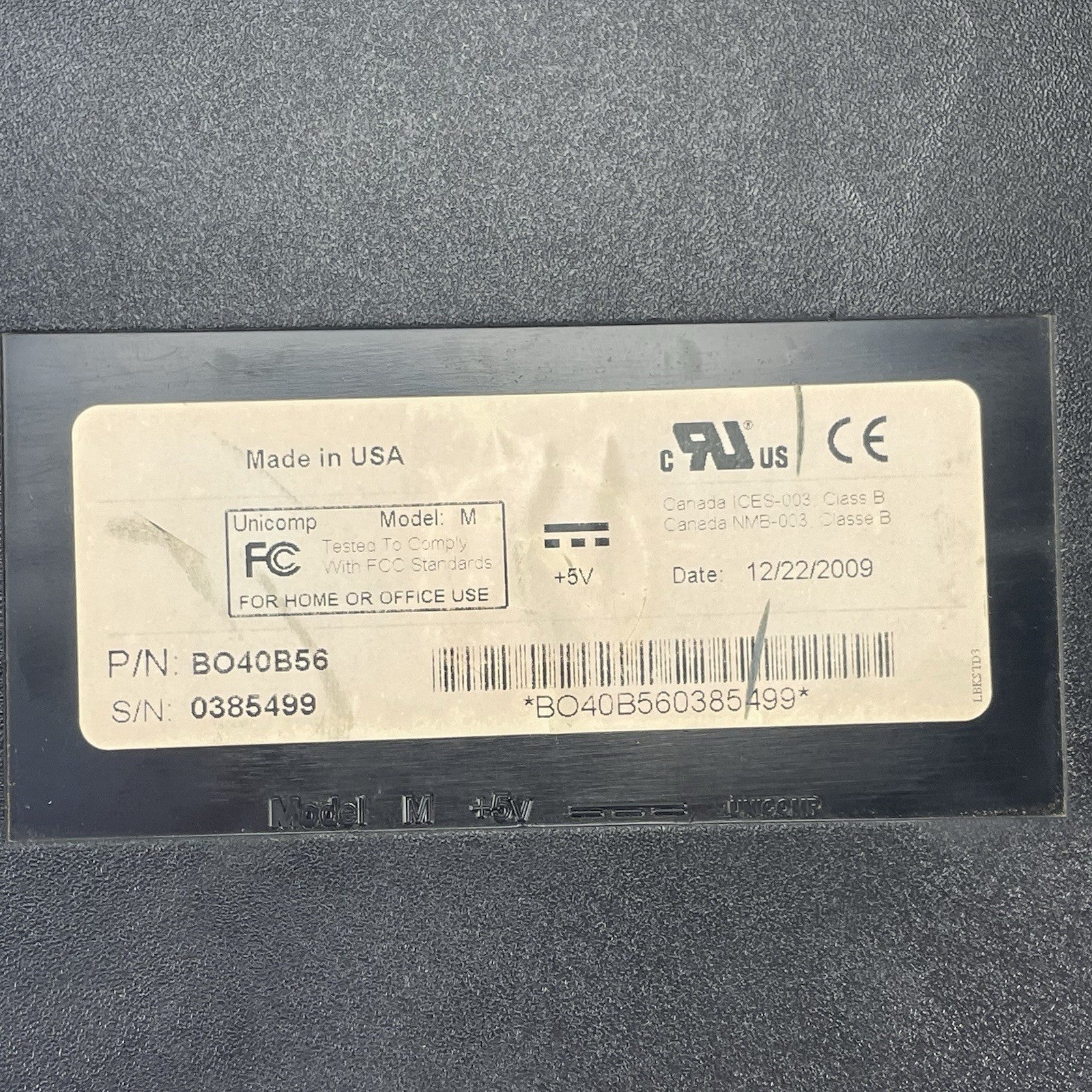 Unicomp CP40416 Model M Keyboard 101 Tested For Parts or Repair11